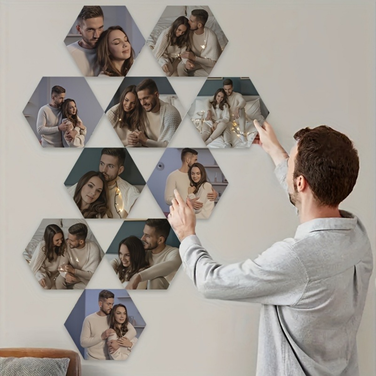 Halloween Party Supplies - Custom Wall Decor — Modern Hexagonal