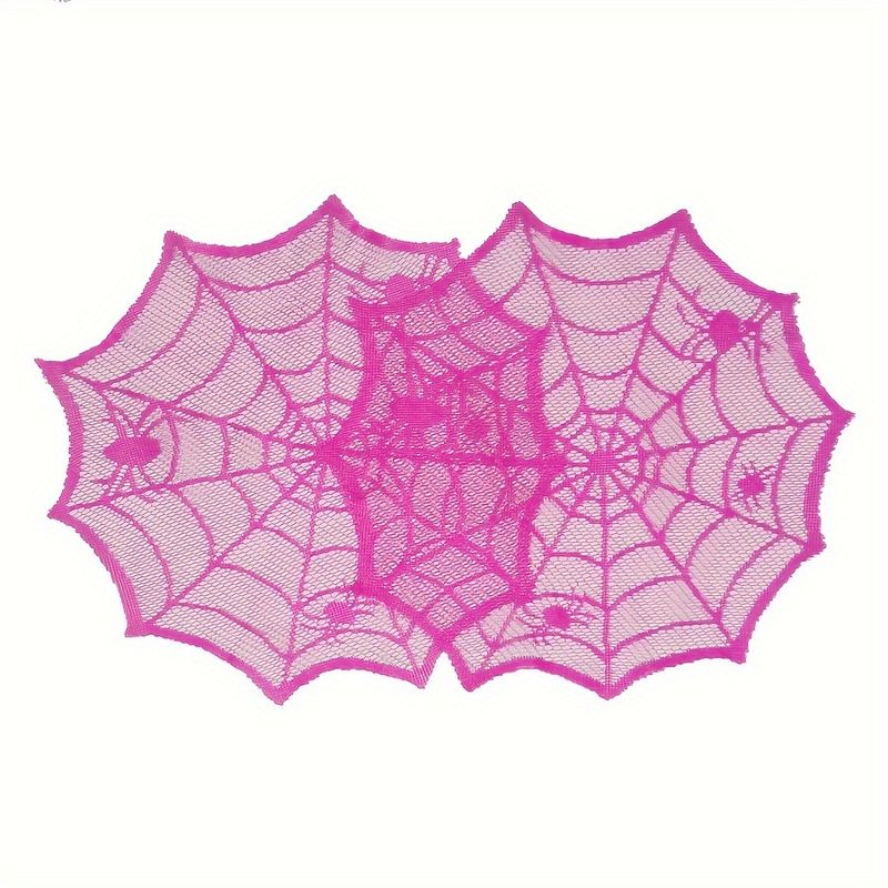 VIKAMA Rose Red Lace Spider We - Spider Web Halloween Decoration review and price
