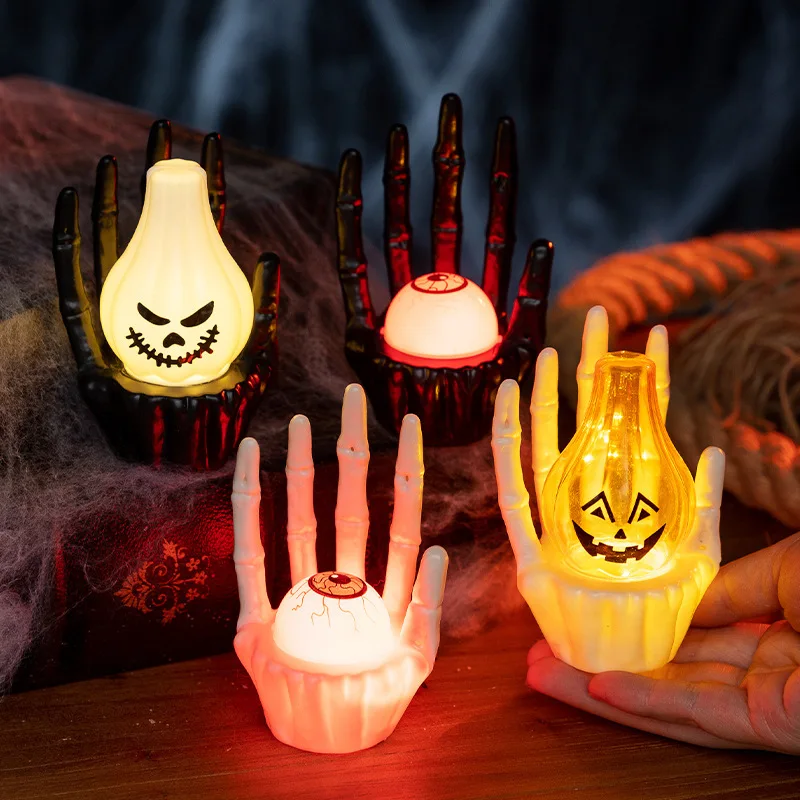 Halloween LED Ghost Hand Night - Halloween Pumpkin Decor Led review and price