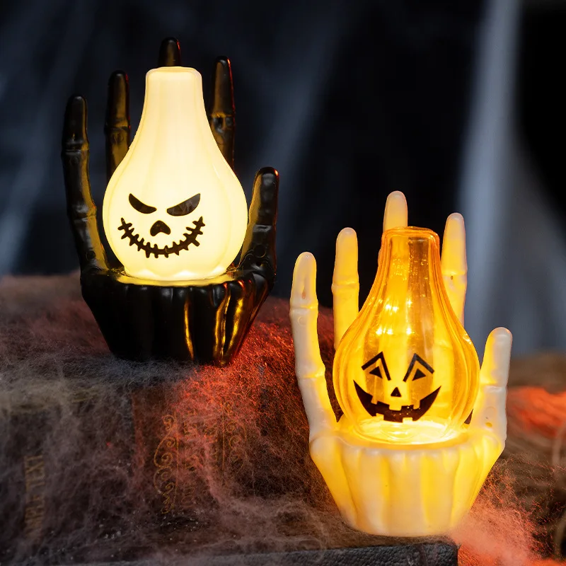 Halloween LED Ghost Hand Night - Halloween Pumpkin Decor Led review and price