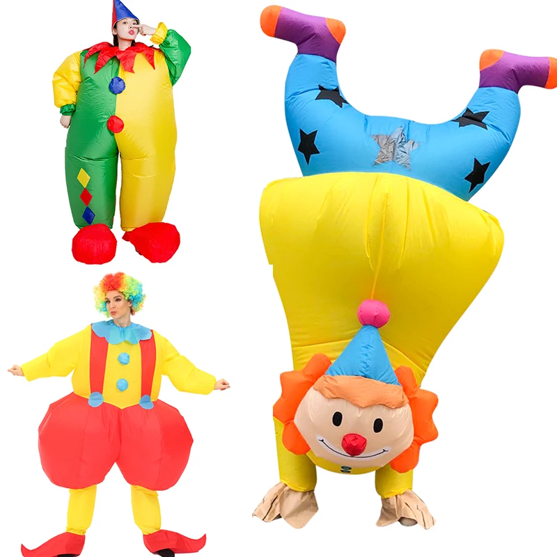Inflatable Clown Costume for A - Halloween Costume Adult review and price