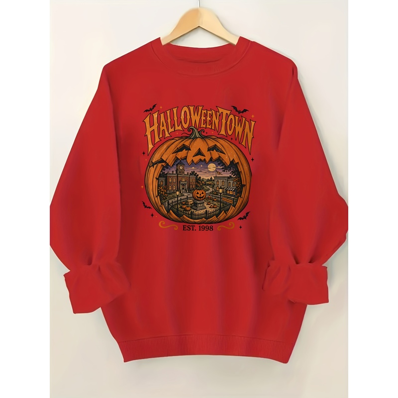 Summer Halloween Town Printed  - Pumpkin Lantern Halloween review and price