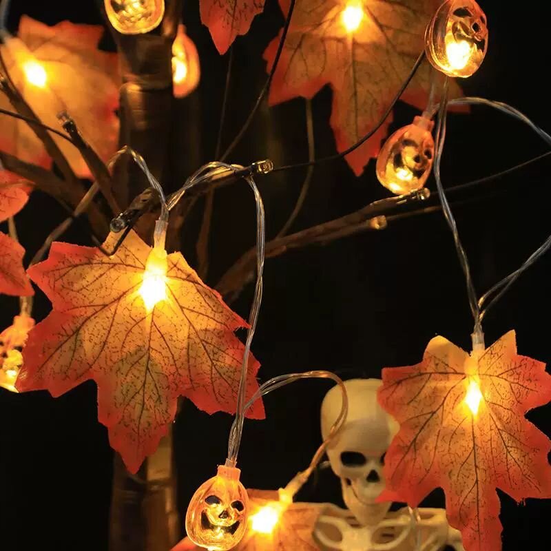 1PC 59in/118in Halloween LED S - Halloween Led String Lights Orange review and price