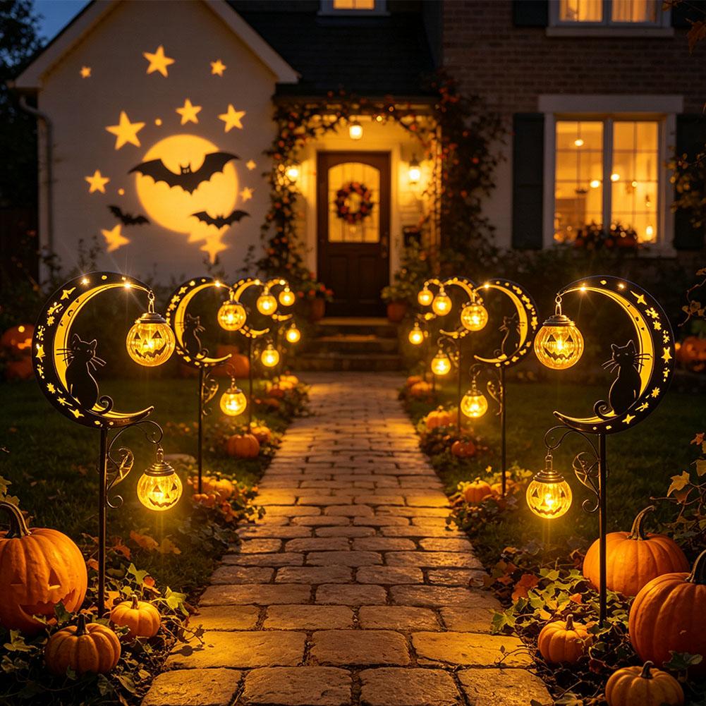 Halloween Outdoor Garden Stake - Pumpkin Lantern Halloween review and price