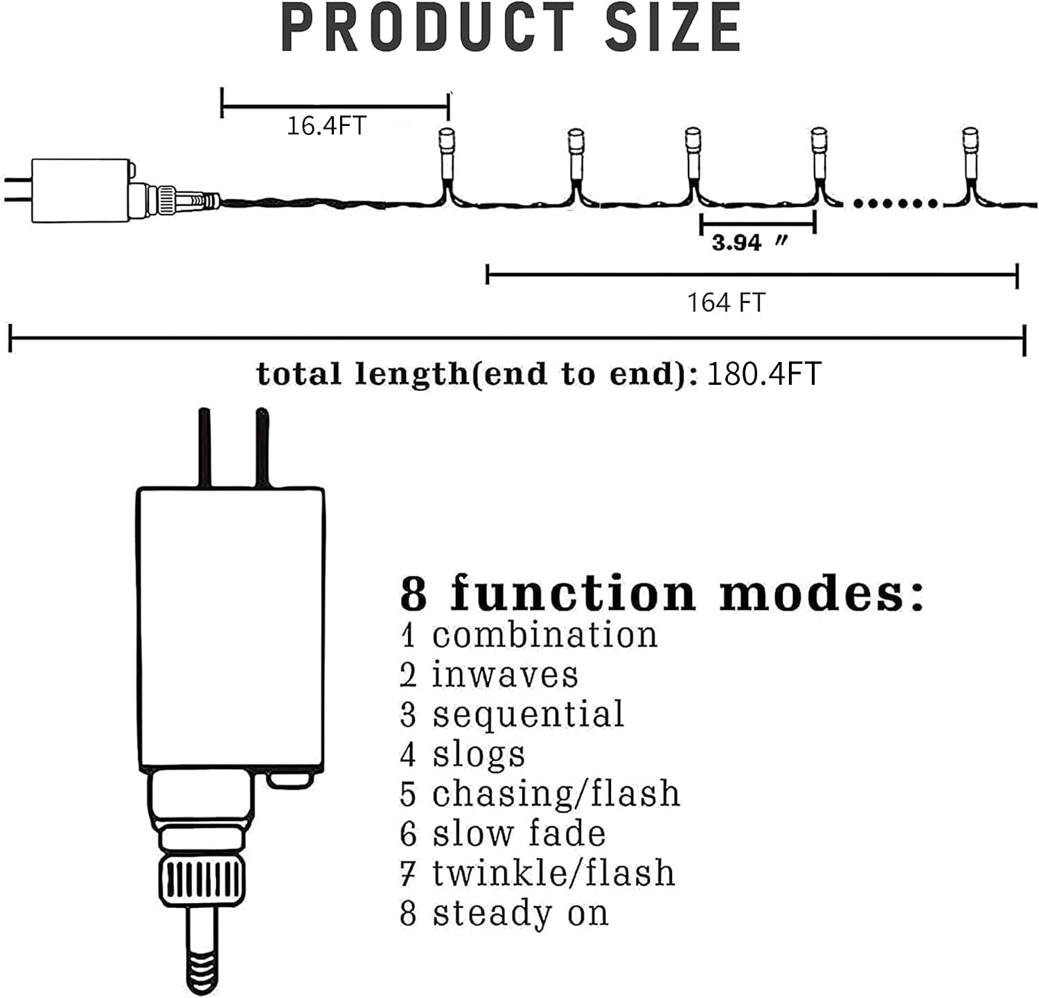 Dazzle Bright 164 FT 500 LED H - Halloween Led String Lights Orange review and price