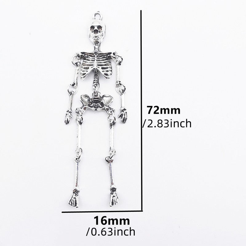 2/5/10PCS Retro Skull Skeleton - Halloween Skeleton Decoration review and price