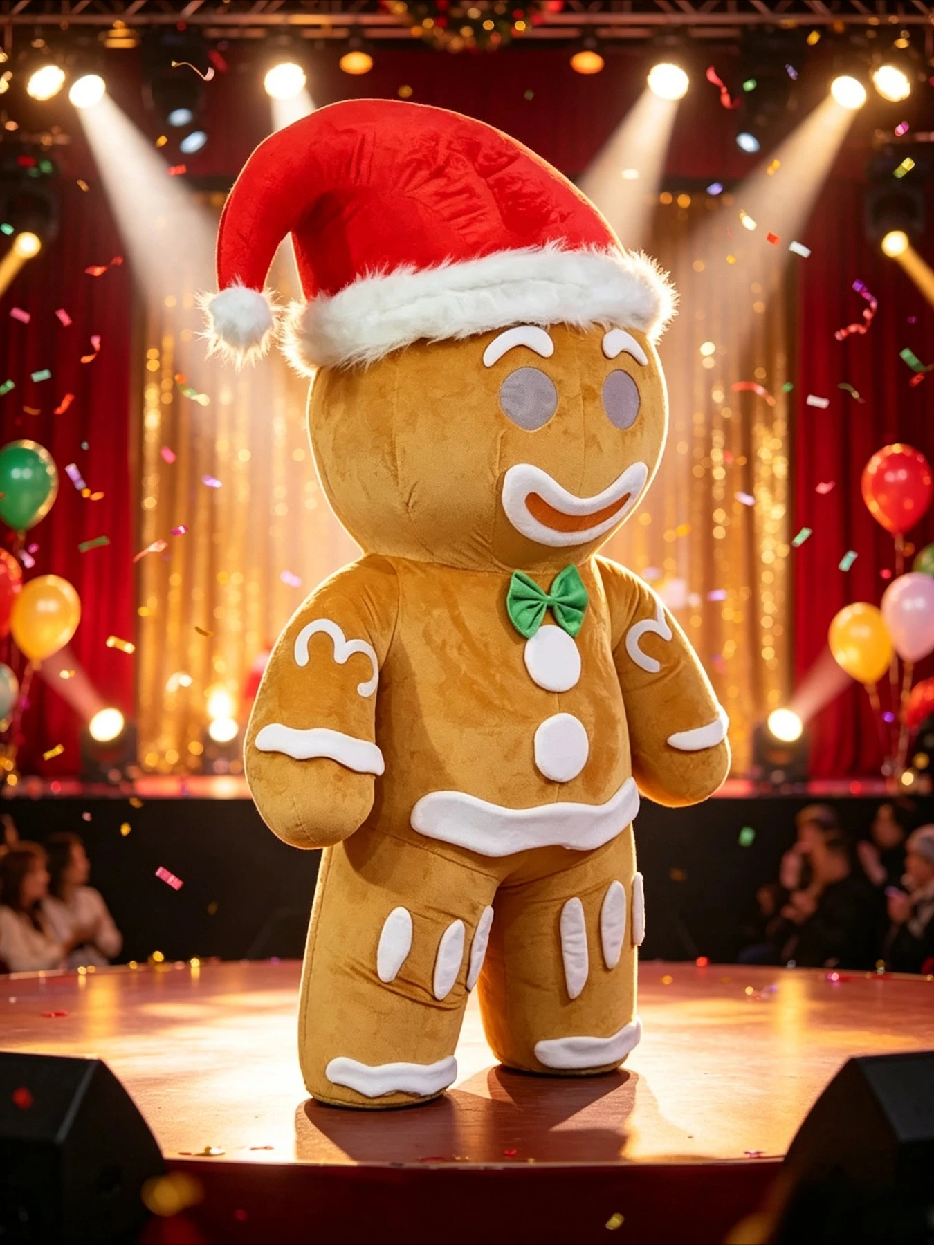 Inflatable Gingerbread Man Cos - Halloween Costume Adult review and price