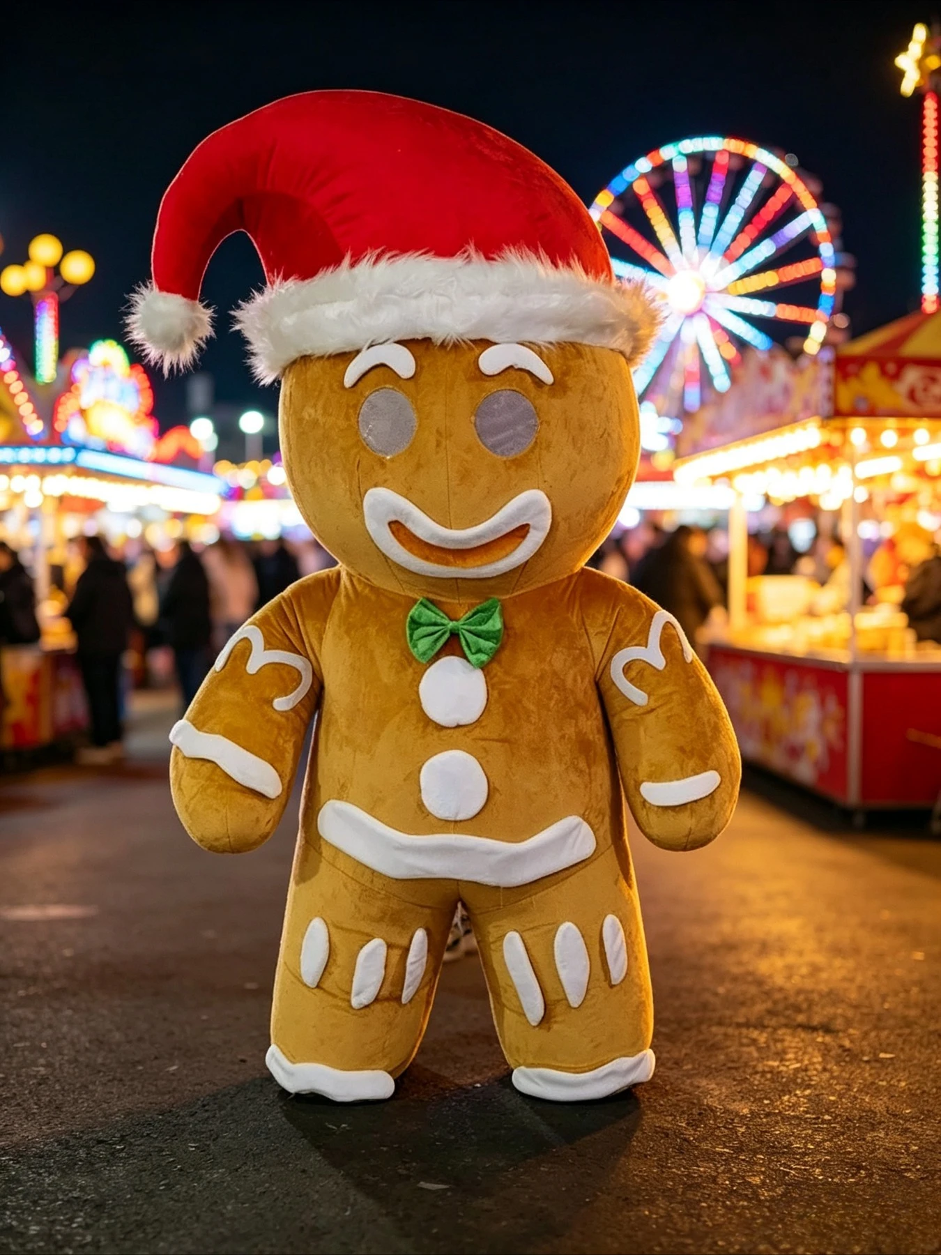 Inflatable Gingerbread Man Cos - Halloween Costume Adult review and price