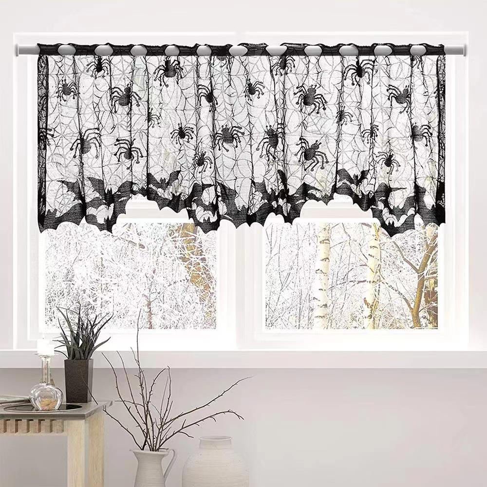 Halloween Black Lace Spider We - Spider Web Halloween Decoration review and price