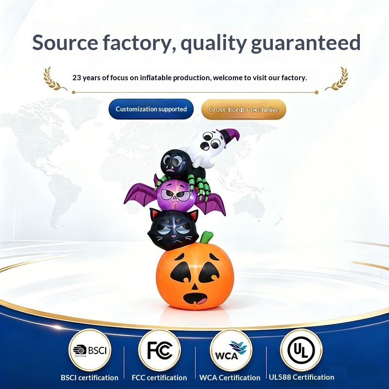 18m Halloween Inflatable Decor - Halloween Pumpkin Decor Led review and price