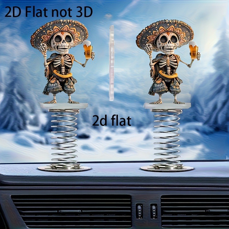 Halloween 2D Acrylic Swinging  - Halloween Skeleton Decoration review and price