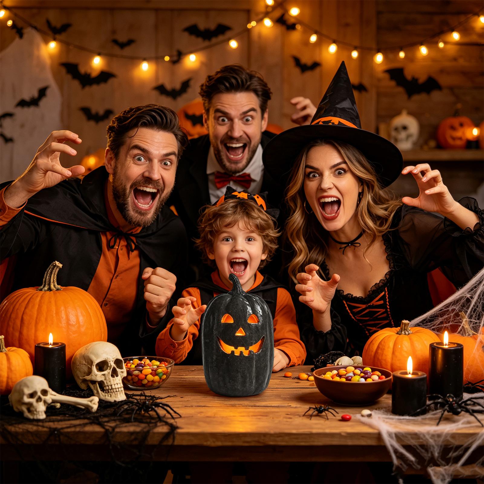 Halloween Pumpkin Decor Resin  - Pumpkin Lantern Halloween review and price